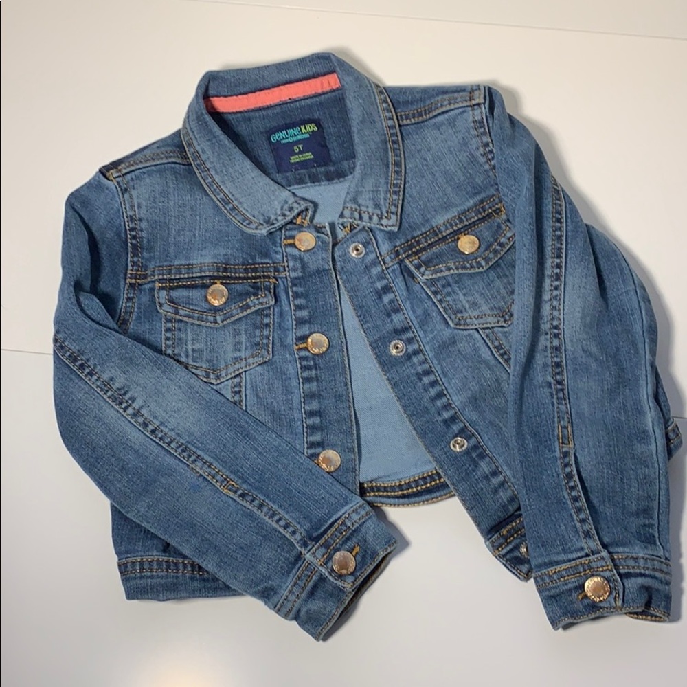 Genuine Kids from Osh Kosh Cropped Jean Jacket